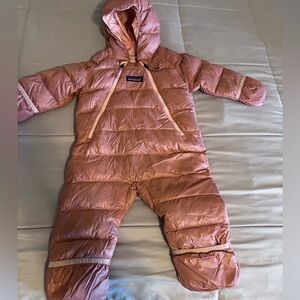 Patagonia Kids Light Pink Snowsuit